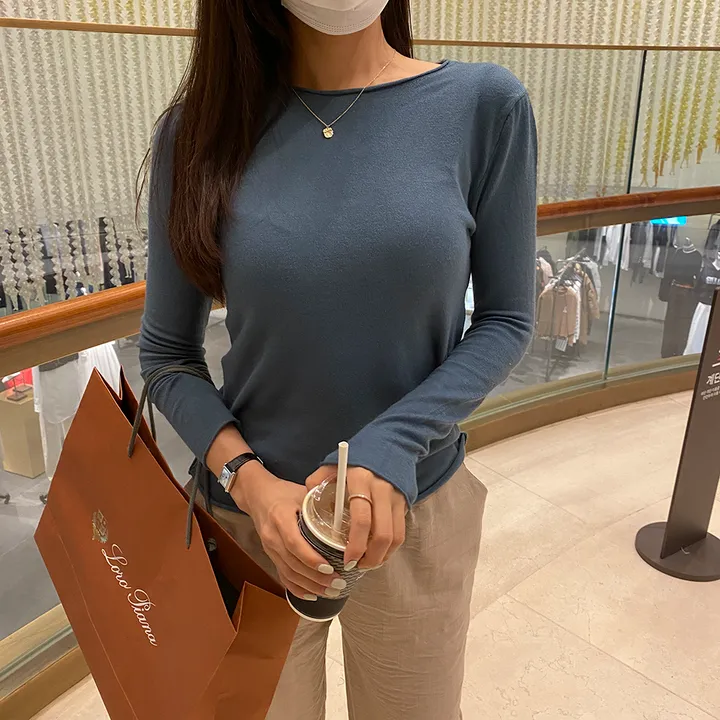 당일🚀* 핵부드러움!! 몸매 좋아보이는 쫀쫀 골지니트 상세 이미지 32