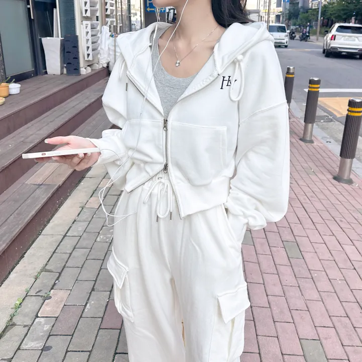 [브랜드퀄/허리잘-록] made 알론 아방핏 투웨이 후드집업 봄후드집업 봄트레이닝 봄자켓 상세 이미지 50