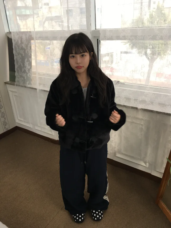 (2 color) 퍼 떡볶이 누빔 숏 코트자켓 상세 이미지 19
