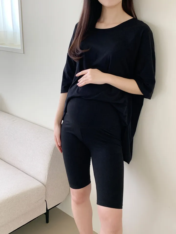 국내제작 5부 임산부레깅스 면 40수 상세 이미지 14
