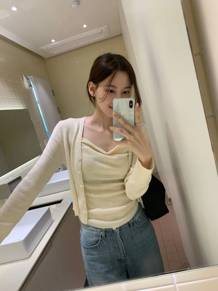 레이지 나시 가디건 세트 상세 이미지 1