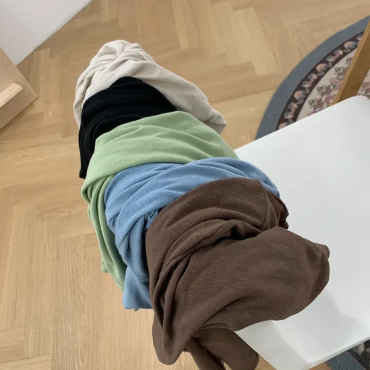 *후기보장*[고퀄필수템/핏보장] 피치기모! 쫀쫀보들 스판슬림 잔골지 목폴라 목티 기모티 상세 이미지 28
