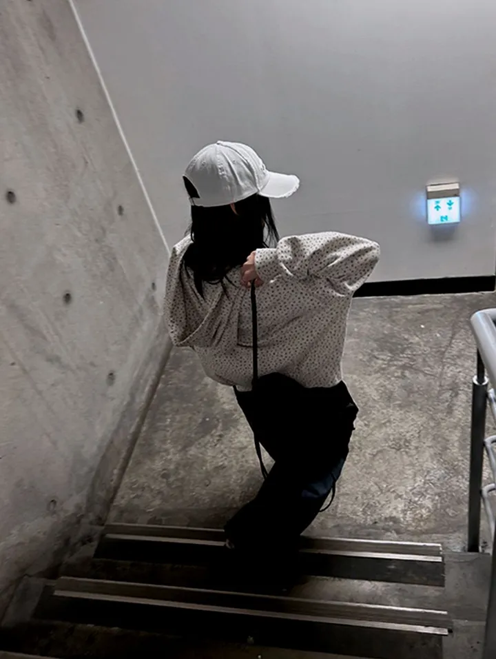 [🫧귀욤디테일/4계절착용가능!] 썸머 투웨이 도트 후드집업 - 3color 상세 이미지 39
