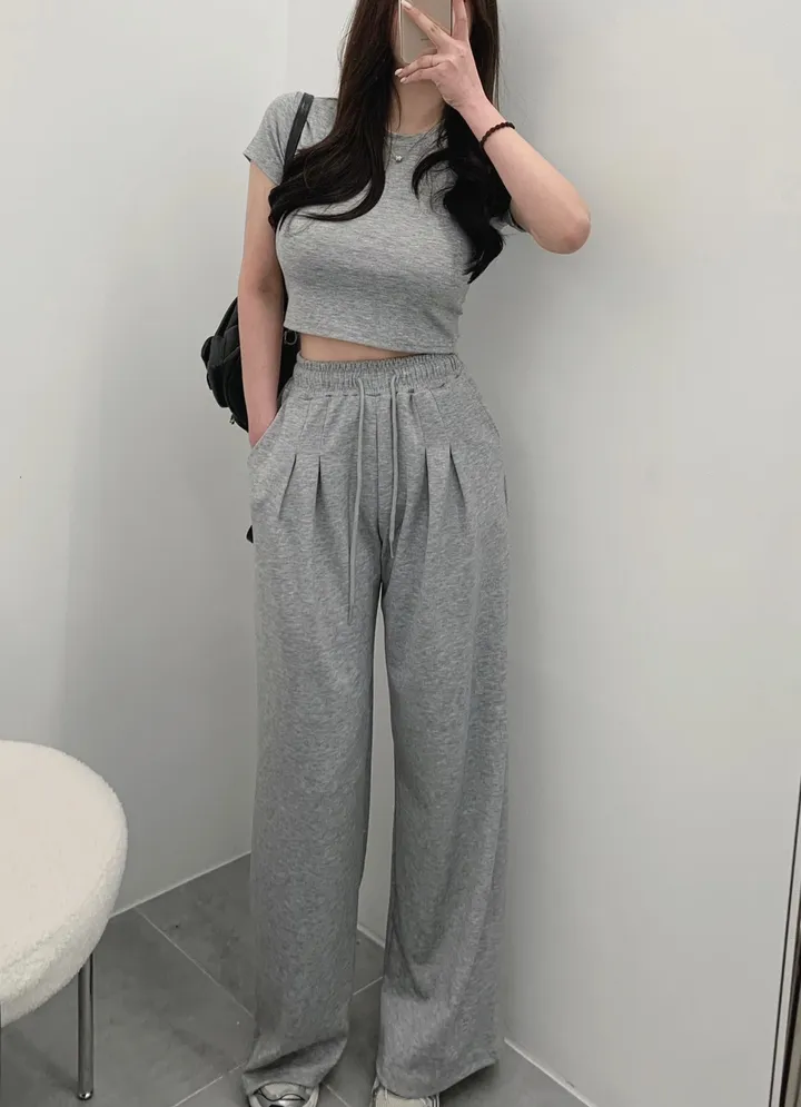 ✨몸매보정/말라핏,+5cm 롱다리만들어주는 찰랑원단 팬츠핏,/고퀄리티원단 세트가격, 무조건쟁여템 후회 절대없는 교복템 ⭐️/진짜 요건 ✔️무조건하세요![쫀득+탄탄 츄이셋업] 상세 이미지 8