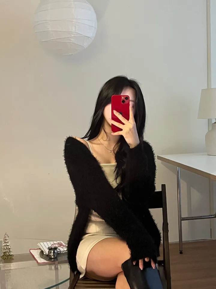 [🚀당일출고🚀] 2컬러 클라우드 부클 모헤어 가디건 상세 이미지 7