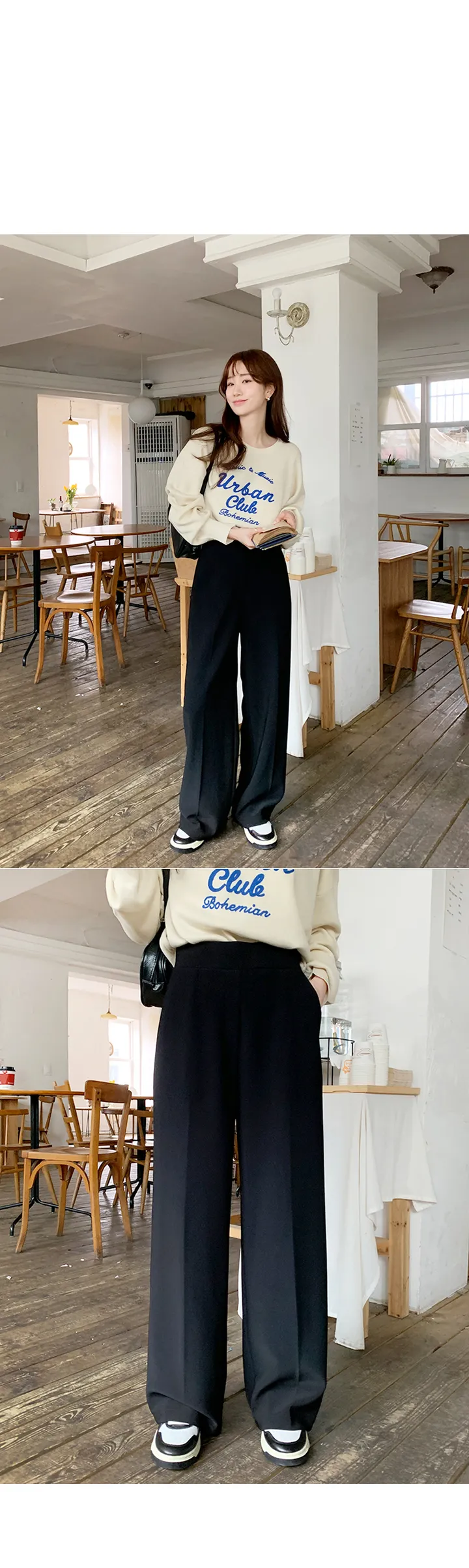 [S~2XL/완전편한,날씬핏와이드♥](기획) 쫀득세미와이드SL 상세 이미지 10