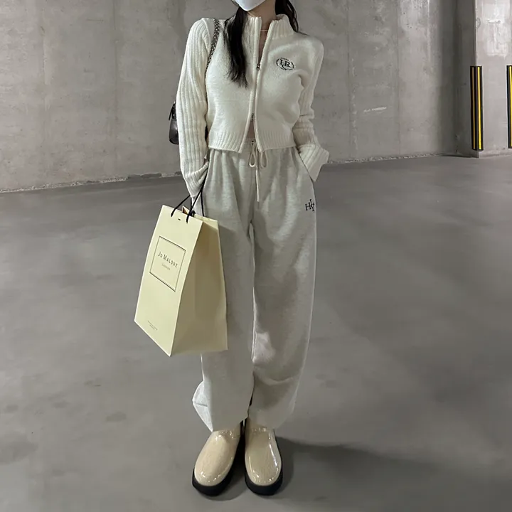 [8color/MADE] 하이퀄리티 웨하스 탄탄 와이드 조거팬츠 봄트레이닝 상세 이미지 94