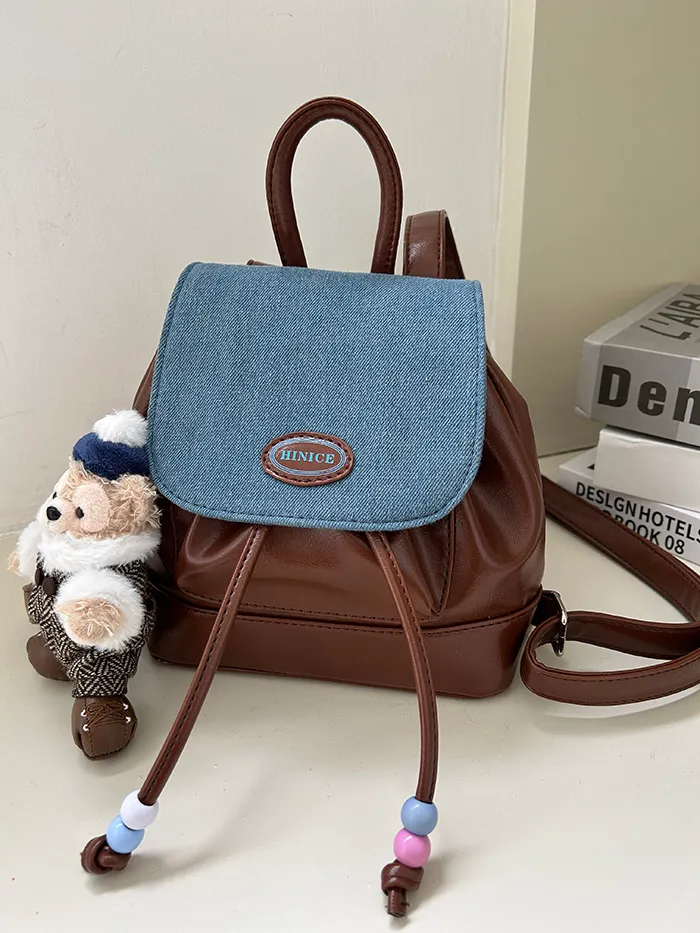 CASE Vintage Leather Mini Backpack (2 colors) 상세 이미지 5