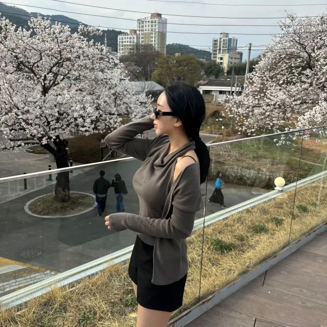 [주말특가,여름 버전출시❤️‍🔥 ] 여리 홀터 나시 니트 봄여름 가디건 상세 이미지 6