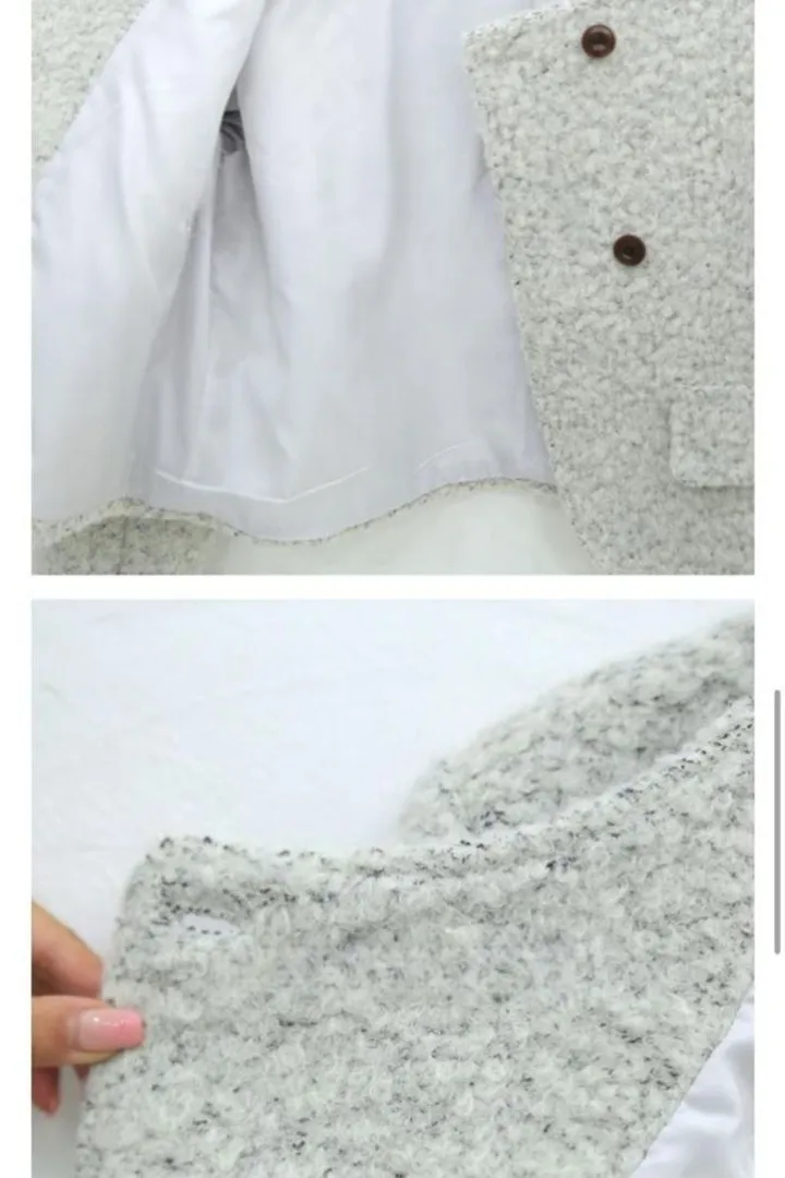 [주문폭주/재진행/컬러추가] 고퀄 울 부클 크롭  몽글자켓3COLOR 상세 이미지 20
