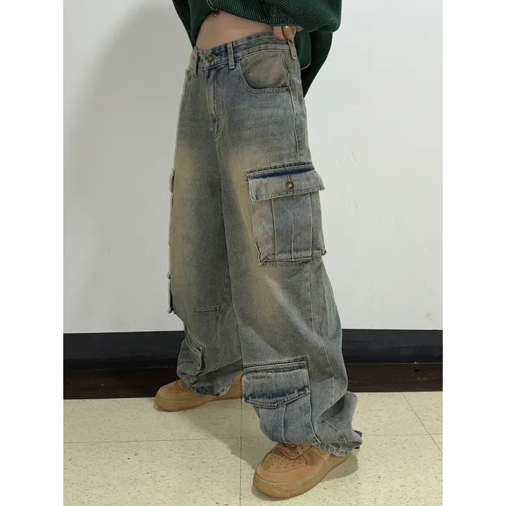 [재진행/UNISEX]고프 후드 루디 컬러 힙 윈드 집업 점퍼(chacoal,wine,blue) 상세 이미지 11