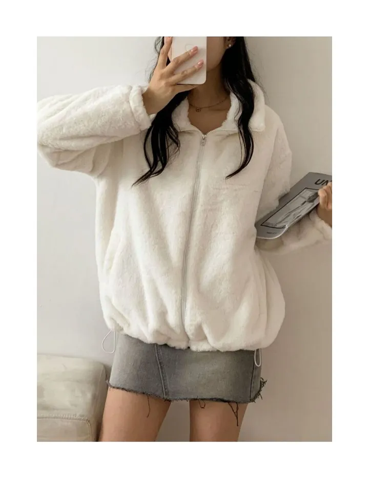 [ 보온템 ❤️‍🔥/ 겨울 필수템 ❄️ ] 코지 양털 플리스 4color 상세 이미지 14