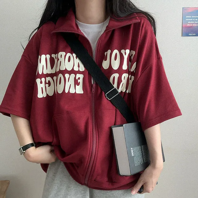 [여름아우터!/박시핏] 핏예쁜, 반팔 워킹 아노락 집업 (3color) 상세 이미지 8