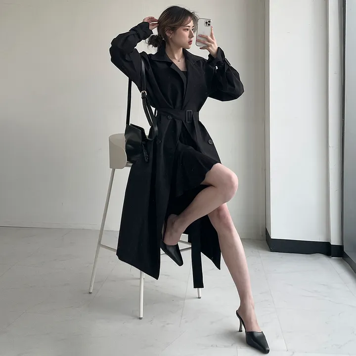 [어깨각X없는] 유 숄더 트렌치 코트 상세 이미지 40