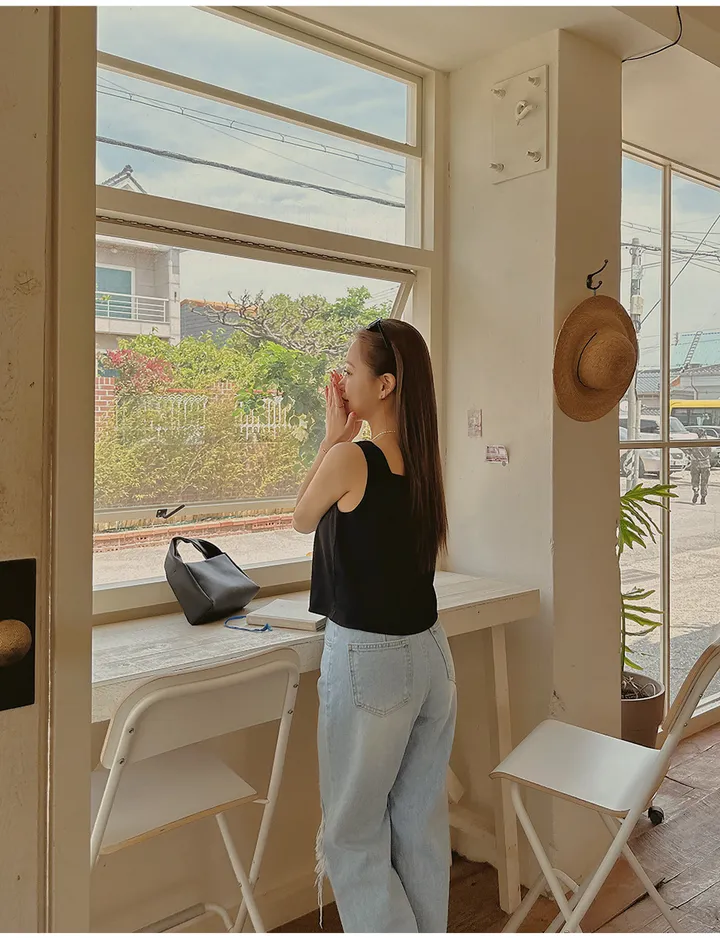 [44-120] [4만1천장 돌파♥] 데이픈 블라우스 나시(기본/크롭) 상세 이미지 509