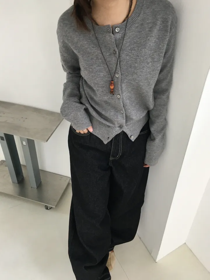 너드 소프트 가디건 (5color) 상세 이미지 26