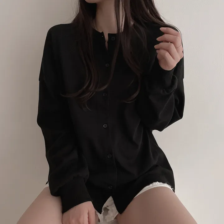 앤디라운드넥가디건 (4color) 상세 이미지 17
