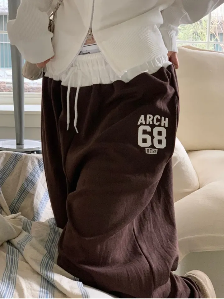 [기모원단ෆ투지퍼]토미 빈티지 레터링 프린팅 나그랑 투웨이 하이넥 카라넥 시보리 집업 점퍼 2color 상세 이미지 50