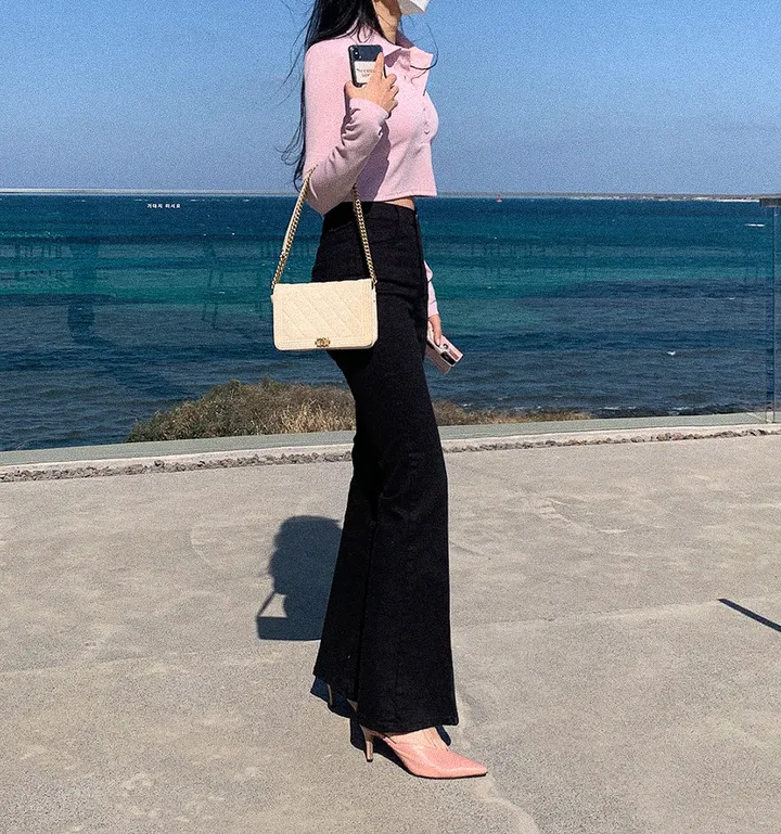 단독) 볼링레직기밴딩부츠컷 pants 💗2ver.숏/롱 (xs사이즈,숏기장 추가!) 상세 이미지 49