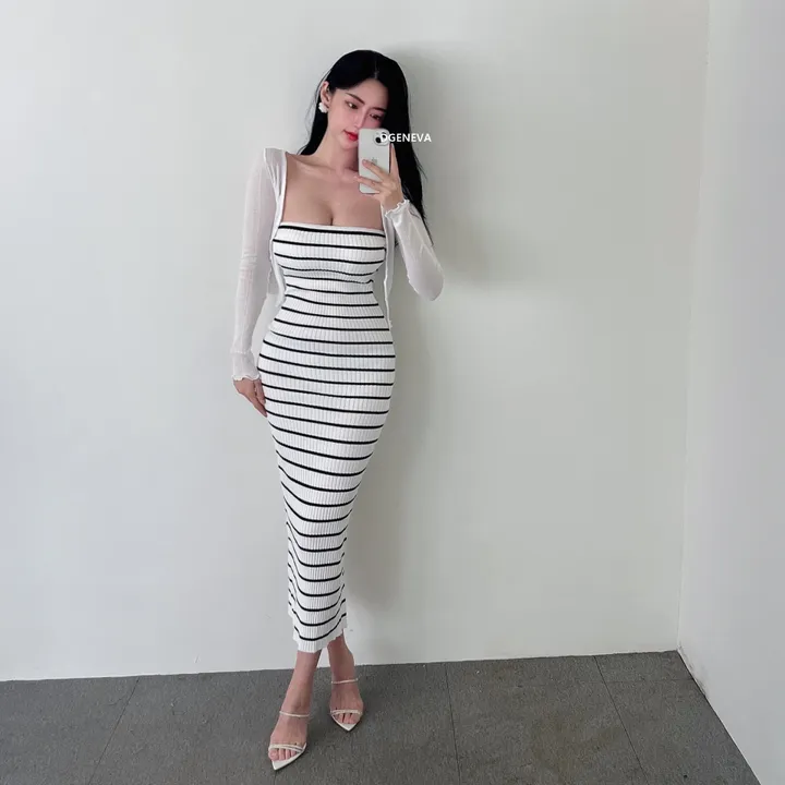 당일/ 롤라 가디건 여름 시스루 크롭 숏 데일리 국내생산 스판 휘뚜루마뚜루 기본 베이직  4color 상세 이미지 10