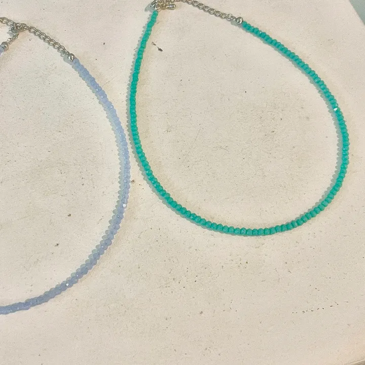 *made* 사계절 만능 레이어드 론델 비즈 목걸이 (2size 13color) 상세 이미지 52