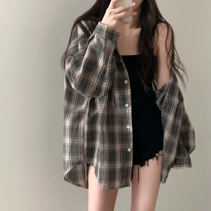 [✨8천장돌파!✨/컬러추가!]여리앤아방 체크남방 코튼 셔츠 -4color 상세 이미지 32