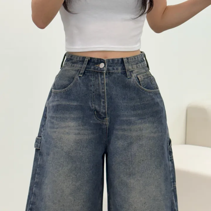 [카펜더버뮤다🐰/숏&롱/~2XL] 아일렛 카펜더 5부 7부 버뮤다 데님 숏팬츠 여름반바지 기장선택 남녀공용 하체커버 빅사이즈 (5Col) 상세 이미지 47