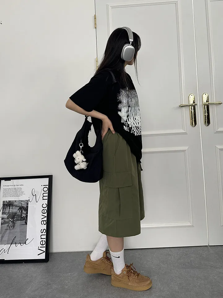 (1+1/2장가격!)[쿨링원단!5부 카고건빵반바지/버뮤다 나일론 반바지] 립톤버뮤다카고반바지 상세 이미지 21