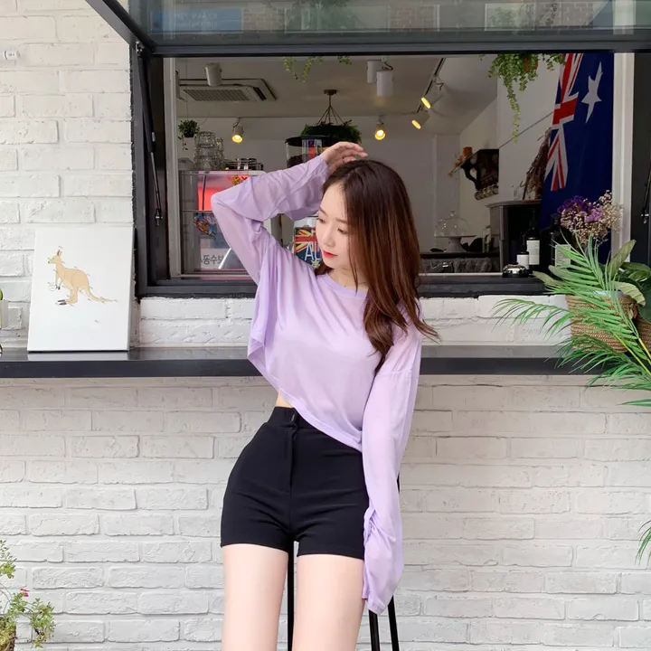 [허리쏘옥/착붙핏] 애플 뒷포켓 스판 하이웨스트 반바지 상세 이미지 30