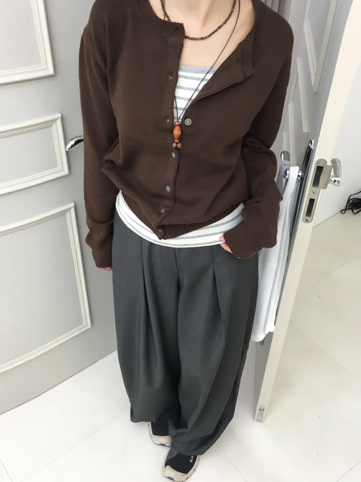 너드 소프트 가디건 (5color) 상세 이미지 41
