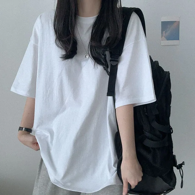 [기본템!/반팔] 베이직 박시 뉴 마카롱 무지 반팔티셔츠 (8color) 상세 이미지 3