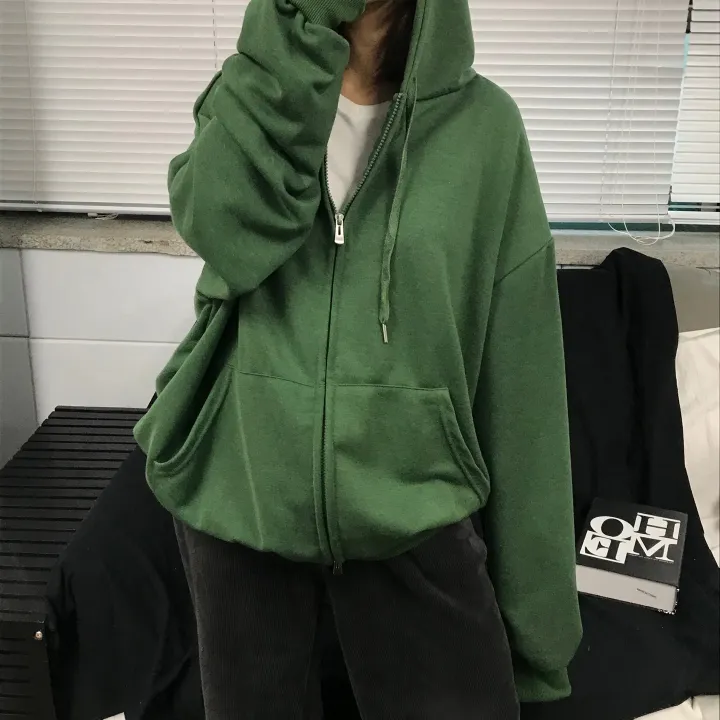 (1+1/교복템)당일출고🚛Avocado basic over two way zip- up - 7color 상세 이미지 7