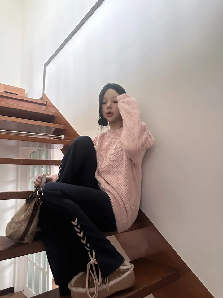 아일렛 스니커즈 부츠컷 레깅스pt 상세 이미지 5