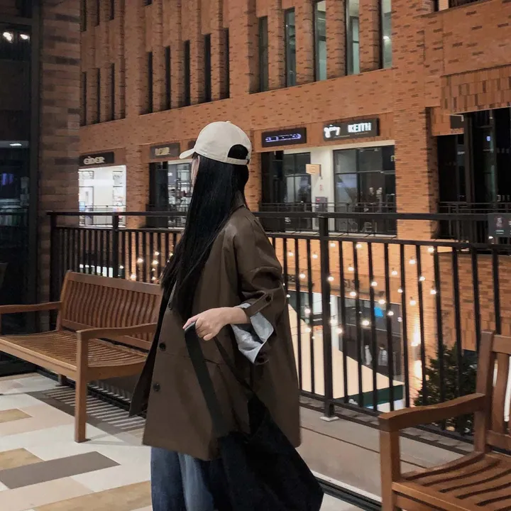 [힙덮는기장감~/블랙 당일출고🎉] 자체제작 #크치Made 오디너리 롤업 오버핏 하프 레더자켓 - jk 상세 이미지 91