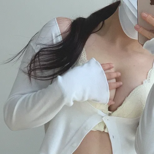 4단앞후크 가슴골 깊이조절 심리스 노와이어 속옷세트 상세 이미지 17