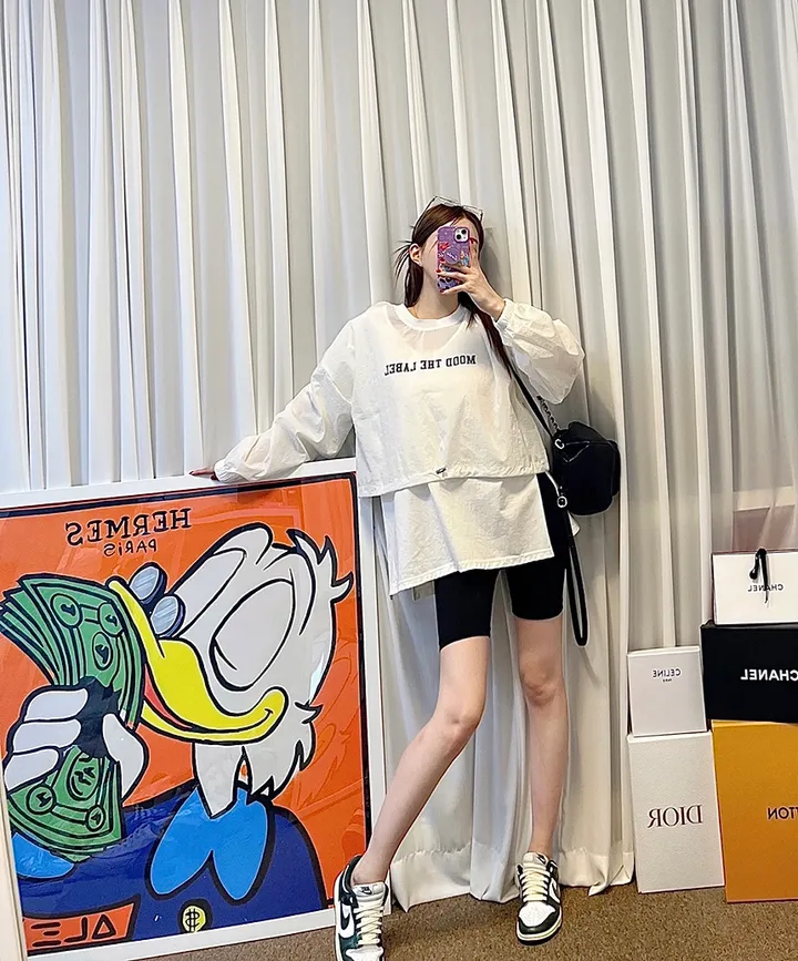 [최저가/당일발송/44-77/요가복/트레이닝/군살커버/힙업/뺴뺴로핏/짱짱/쫀쫀/임산부복/편안함/숏/쫀득/노라인/데일리/스판/쫄바지/속바지] 바이커쇼츠 하이웨스트 타이즈 3부 레깅스 상세 이미지 19