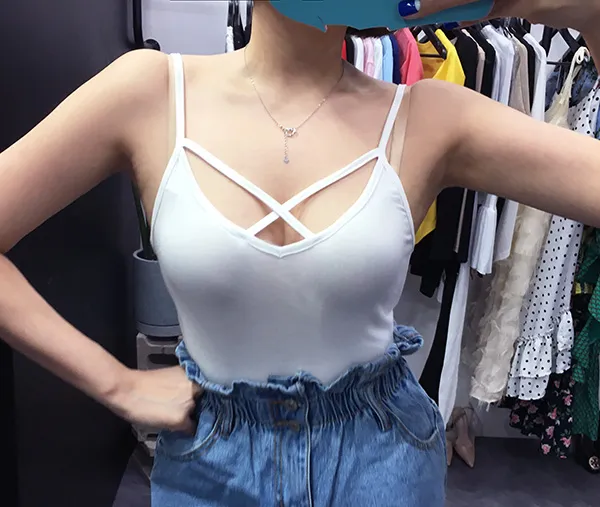당일배송[ 가격실화?/모델소장 ]기본아이템 이너티 섹시 엑스 크로스 나시티셔츠 상세 이미지 23