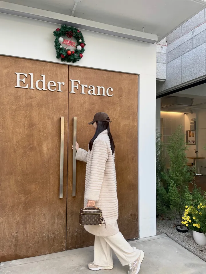 *신상할인!!/강추!!* 수입) TF 밍크 페이크 에코 퍼 세일러 하프 롱코트 자켓 무스탕 상세 이미지 8