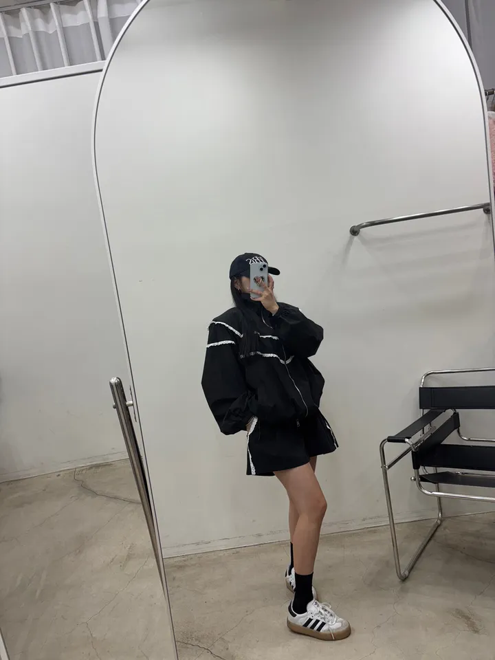 세트할인 / 레이스 오버핏 점퍼 아노락세트 4col 상세 이미지 24
