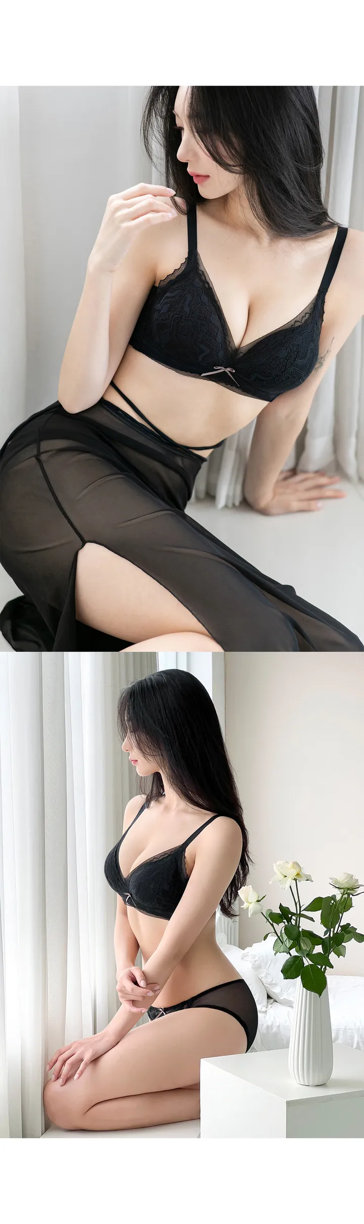 노와이어 볼륨핏💛플러팅 뽕브라+팬티SET 상세 이미지 12