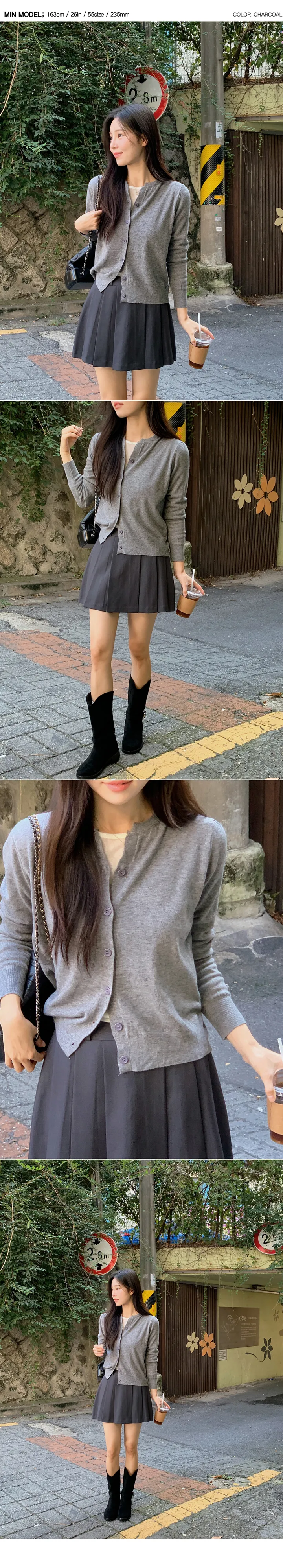 [기획]소프트 어텀 라운드 니트 가디건 (4color) 상세 이미지 17
