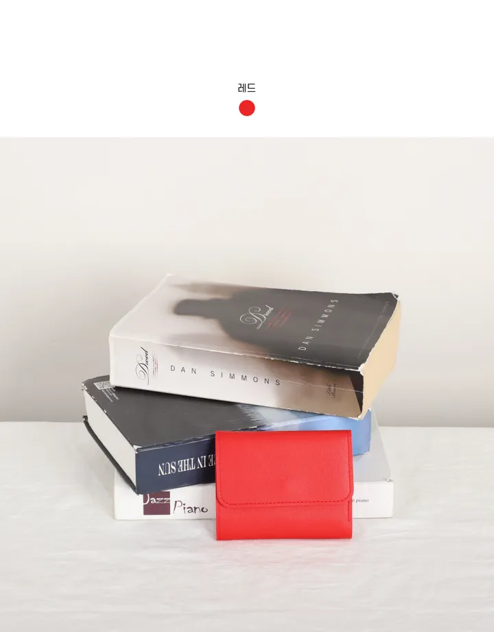 [당일출고🚀]묶음할인 심플 데일리 지갑 학생 지갑, 우정 지갑, 선물용 지갑 등 다재다능 반지갑 상세 이미지 17
