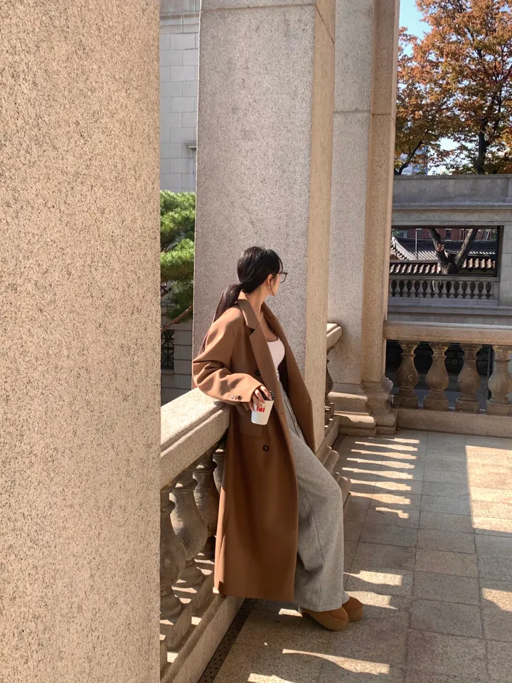 *브랜드퀄[기획/내수] 루비 더블 울 롱코트-2col 상세 이미지 19