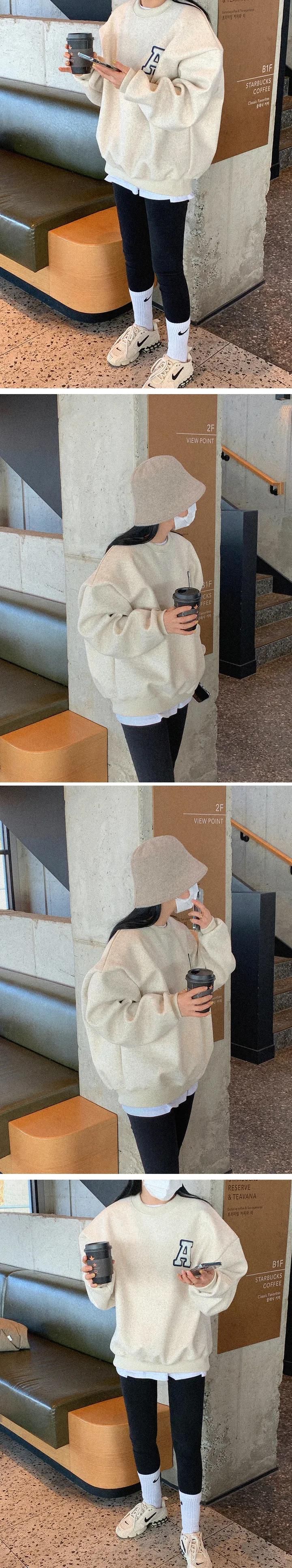 [데일리템/따뜻해요☕]스판 피치 기모 레깅스 (4color) 상세 이미지 63