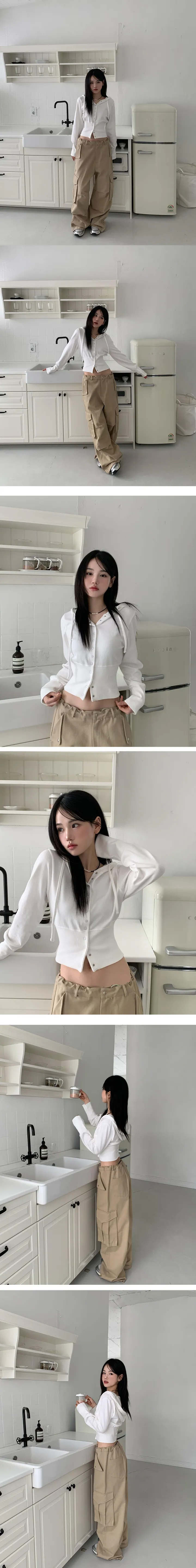 [MADE] 문의폭주💌  잘록핏 스냅 후드 가디건- 2color 상세 이미지 18