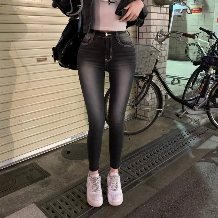 재입고완료 [ 인스타폭주템🐰🖤 ] 포트 흑청 데님 청자켓 크롭 봄 자켓 상세 이미지 11