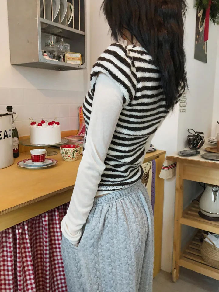 콘차 레이어드 시스루 티셔츠 상세 이미지 18