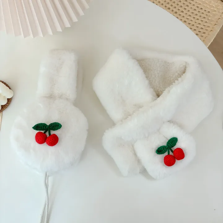 얼굴작아보여요🐑자체제작 스키장 모자 썰매장 양면착용 3컬러 귀도리 목도리 세트 머플러 귀마개 빅사이즈 겨울 포근 몽글몽글/ 상세 이미지 33