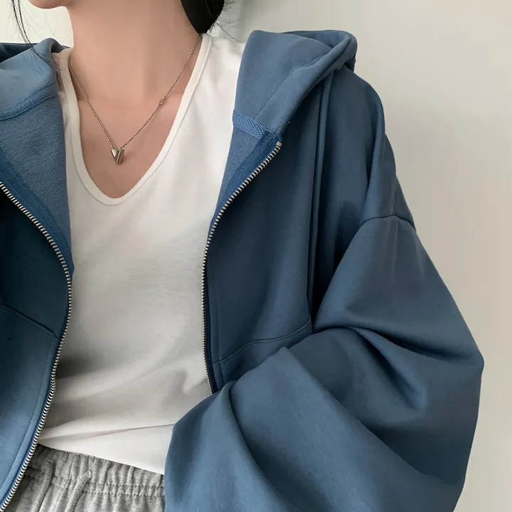 [💖후기극찬/봄,가을교복💖]  자체제작 #크치Made 꿈에 나온 핏, 사계절 입는 크롭 투웨이 후드집업 - zipup : 봄,봄아우터,봄자켓,가을,가을아우터 상세 이미지 81