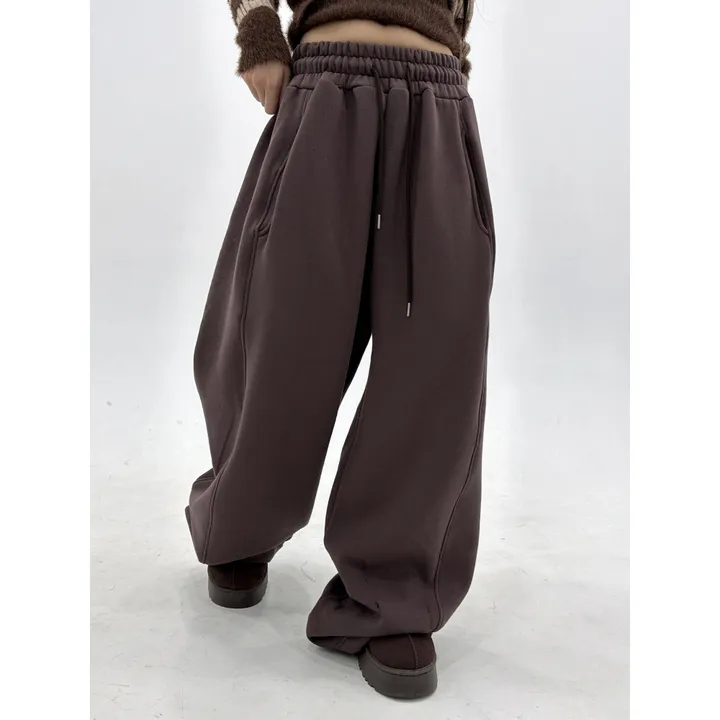 ❤️‍🔥누적판매8,000 돌파 기념❤️‍🔥[UNISEX/기모 ver.🤧/소장추천!]럽 올 컬러 와이드 스트링 트레이닝 팬츠(5color) 상세 이미지 62